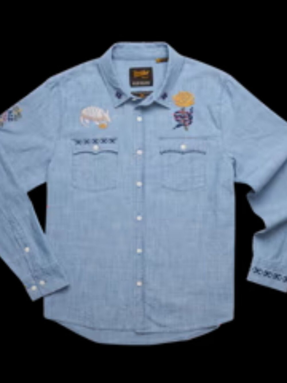 NWT Howler Bros ACL Austin City Limits 2026 Embroidered Novato Shirt (L)